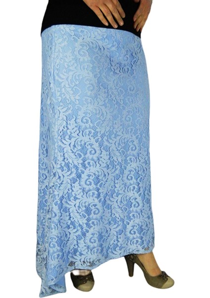 Kadın Uzun Güpür Etek BGLERM101 modelleri