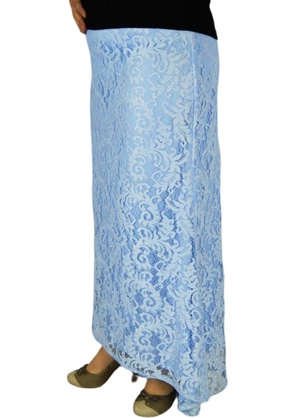 Kadın Uzun Güpür Etek BGLERM101 fırsatları