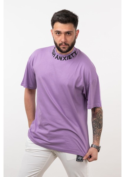 Oversize Penye Pamuklu Erkek T-Shirt