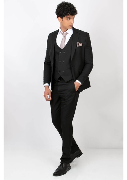 Erkek Takım Ebise Siyah MDV101