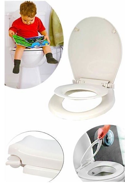 Yedekevim Çocuk Adaptörlü Klozet Kapağı