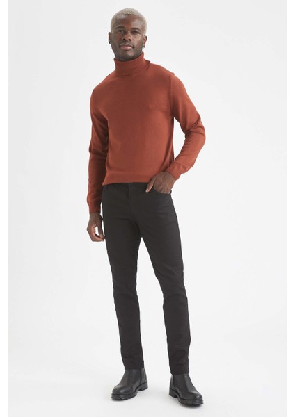 Slim Fit Esnek Gabardin Kumaş Pantolon S3636AZ21AU
