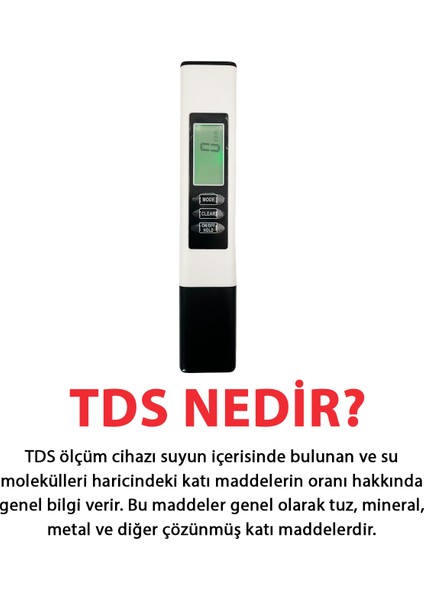 5 Aşamalı Rainbox Su Arıtma Cihazı (Beyaz) + Tds