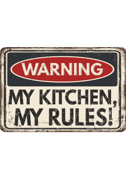 Benim Mutfağım Benim Kurallarım Mutfak Posterleri-6