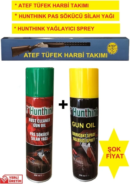 Harbi Tk+Hunthınk Yağlama+Hunthınk Pas Sökücü