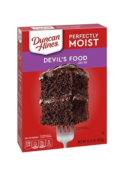 Devil's Food Cake Mix Duncan Hines 432 gr