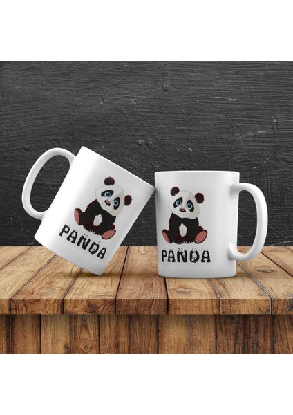 Panda Kupa Panda Fanus Biblo Hediye Seti