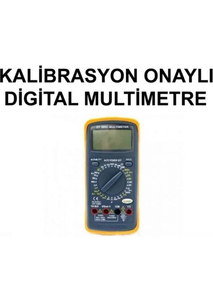 Kalibrasyon Sertifikalı Digital Multimetre