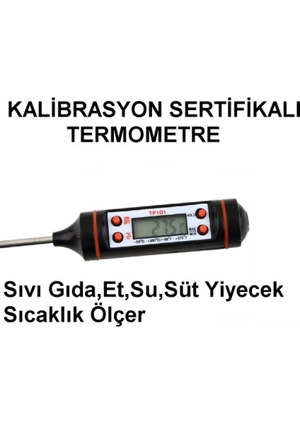 Kalibrasyon Onaylı Termometre