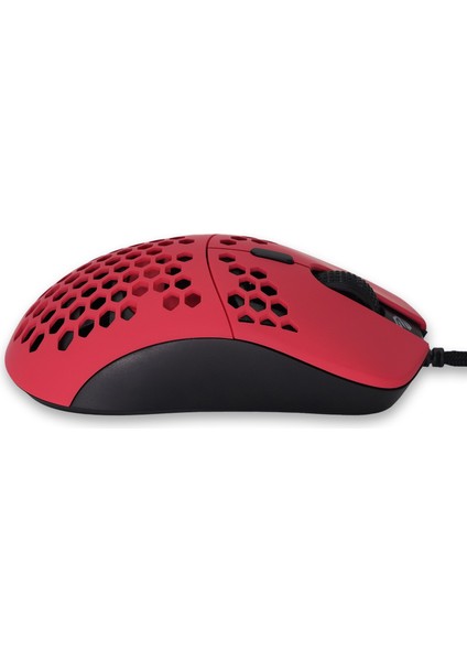 Htm Hati Ultra Hafif Oyuncu Mouse – Kırmızı