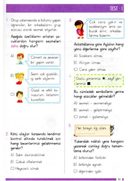 3. Sınıf Hayat Bilgisi Uygulama Kitabı ()