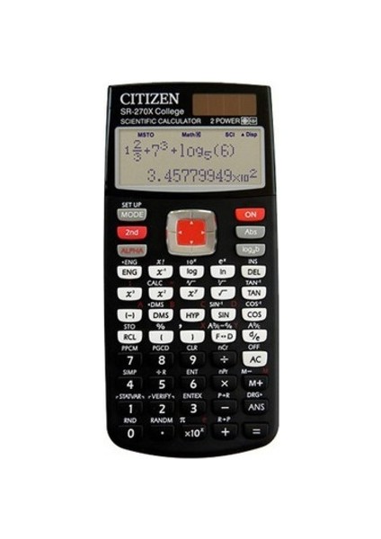 Fonksiyonlu Hesap Makinası SR-270XBW Fonksiyonlu