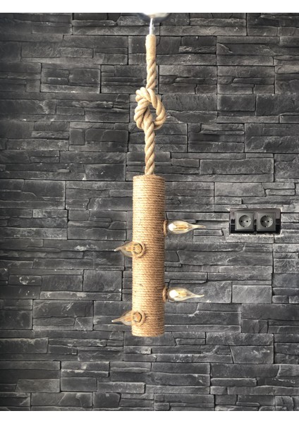 Halat 6'lı Mini Avize