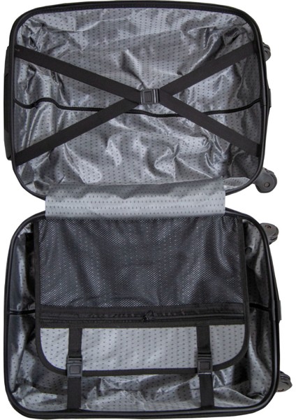 VL-240 Noktalı Cam Göbeği Kabin Boy Valiz modelleri