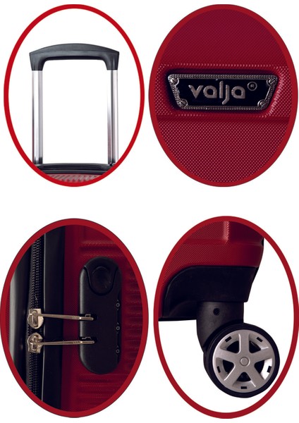 VL-270 Kırmızı Orta Boy Valiz fırsatları