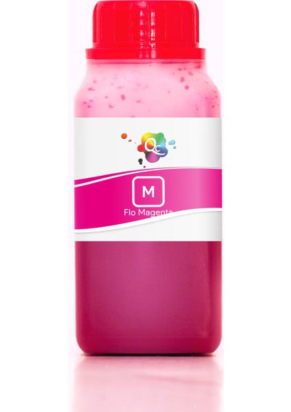 Floresan Pembe Süblimasyon Mürekkep Qc Pro Serisi 250ML P Floresan Pembe