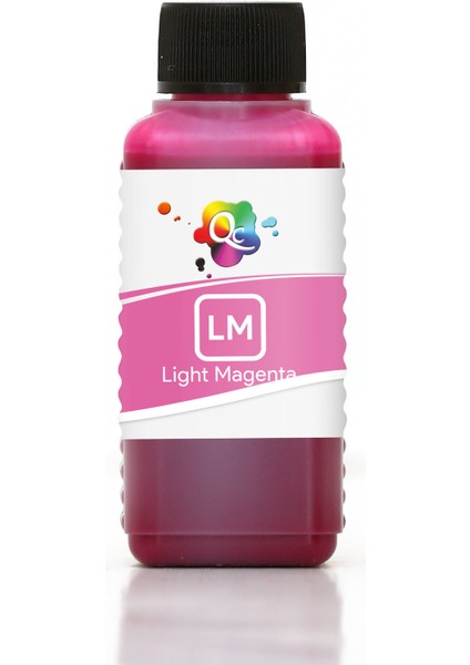 Ultrachrome Hdr Pigment Mürekkep 11 Renk Qc Pro Serisi 100ML Vlm Pigment Vivid Açık Macenta