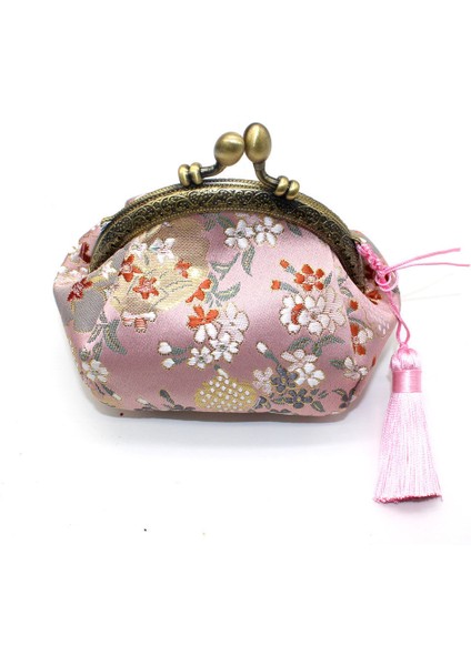 Bayan Brokar Kumaş Küçük Çanta