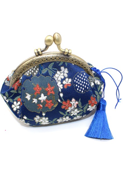 Bayan Brokar Kumaş Küçük Çanta