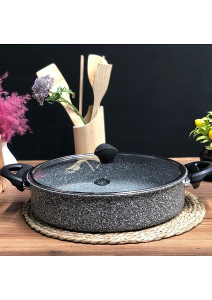 Ultra Granit 20 cm Basık Tencere TAC-3463 fırsatları