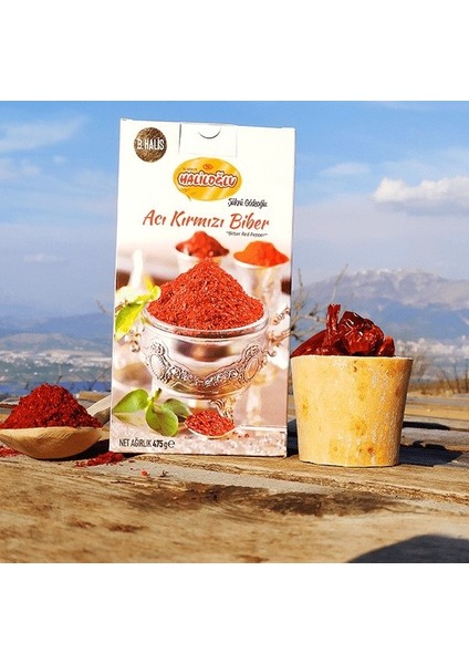 Kahramanmaraş Pul Biberi B. Halis (475 Gr.)