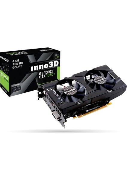 INNO3D Geforce GTX1050TI 4gb Ddr5 128BIT Dp HDMI DVI Ekran Kartı