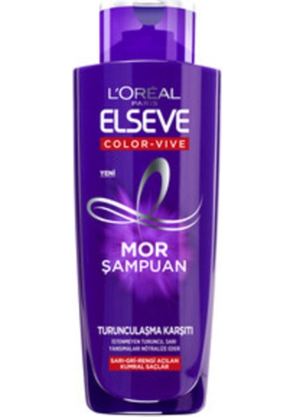 Loreal Paris Color Vive Mor Şampuan Turunculaşma Karşıtı 200ML