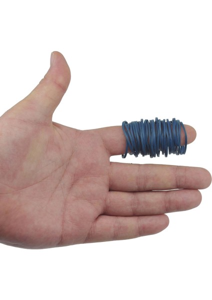 Kauçuk Paket Ambalaj Toka Para Lastiği 40 mm Mavi 1 kg fiyatları