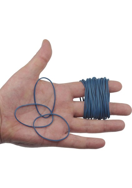 Kauçuk Paket Ambalaj Para Lastiği 70 mm Mavi 1 kg fiyatları