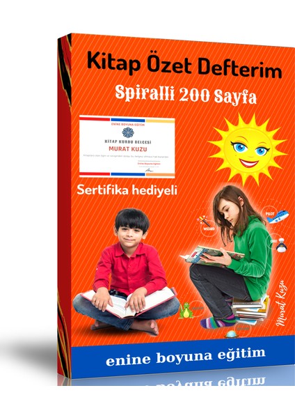 Enine Boyuna Eğitim Kitap Okuma Özet Defterim