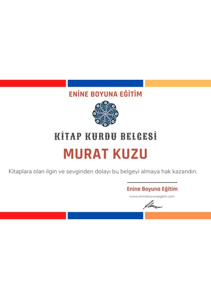 Enine Boyuna Eğitim Kitap Okuma Özet Defterim fırsatları