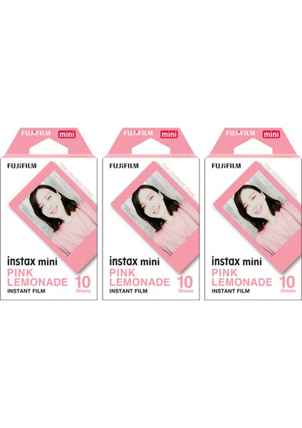 nstax Mini Pink Lemonade 10X3 Film Seti