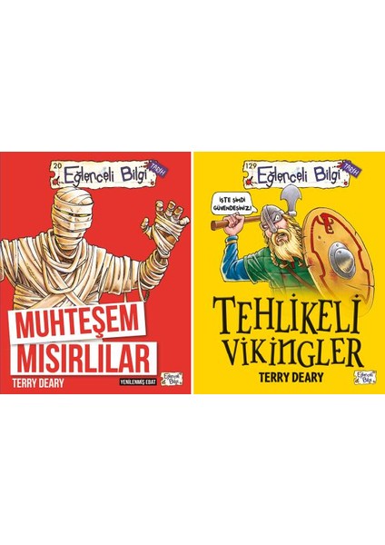 Eğlenceli Bilgi Tarih Seti / Muhteşem Mısırlılar - Tehlikeli Vikingler