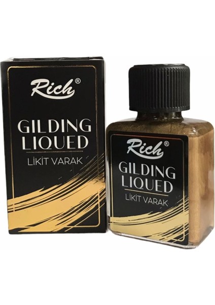 Rıch Gıldıng Liqued 75 cc Likit Varak Antik Altın