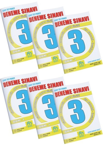 Eğitim Yayınları 3.sınıf Deneme Sınavı