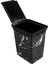 Q-Trash Bın 20 L Black Marble Çöp Kovası 2