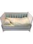 Bebek/çocuk 100X150 Yastık Çarşaf Yorgan Seti Ayıcıklı Sarı Puantiyeli 4