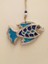 Seramik Mini Balık Dekoratif Duvar Süsü 16x10 Cm 1