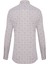Erkek Kahverengi Desenli Slim Fit Keten Gömlek 2