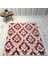 Yıkanabilir Kaymaz Taban Desen 020 Pembe 80 x 150 cm Dijital Baskı Halı 1