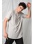 Yandan Yırtmaçlı Basic T-Shirt R-5167 2