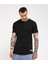 Yandan Yırtmaçlı Basic T-Shirt R-5167 1