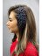 Hayalperest Boncuk Lacivert Ada Model Taraklı Saç Aksesuarı