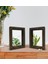 Gift Dekoratif 2'li Doğal Masif Ahşap Çerçeve 15X20CM-2 2