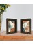 Gift Dekoratif 2'li Doğal Masif Ahşap Çerçeve 15X20CM-40 2