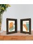 Gift Dekoratif 2'li Doğal Masif Ahşap Çerçeve 15X20CM-32 2