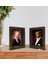 Gift Atatürk Tasarımlı Dekoratif 2'li Doğal Masif Ahşap Çerçeve 15X20CM-3 2