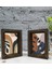 Gift Dekoratif 2'li Doğal Masif Ahşap Çerçeve 15X20CM-42 1