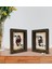 Gift Dekoratif 2'li Doğal Masif Ahşap Çerçeve 15X20CM-39 2