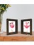 Gift Dekoratif 2'li Doğal Masif Ahşap Çerçeve 15X20CM-34 2